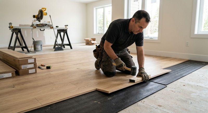 Engineered Wood Installation in Zimmerman, MN