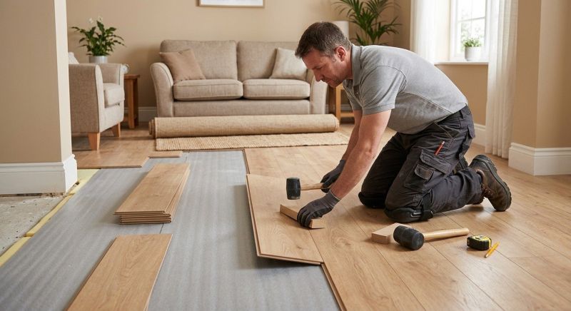 Laminate Floor Installation in Foley, MN
