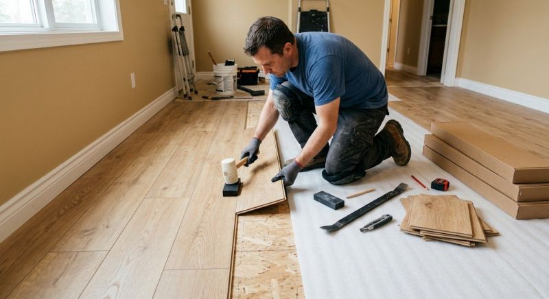 Laminate Floor Installation in Wright County, MN