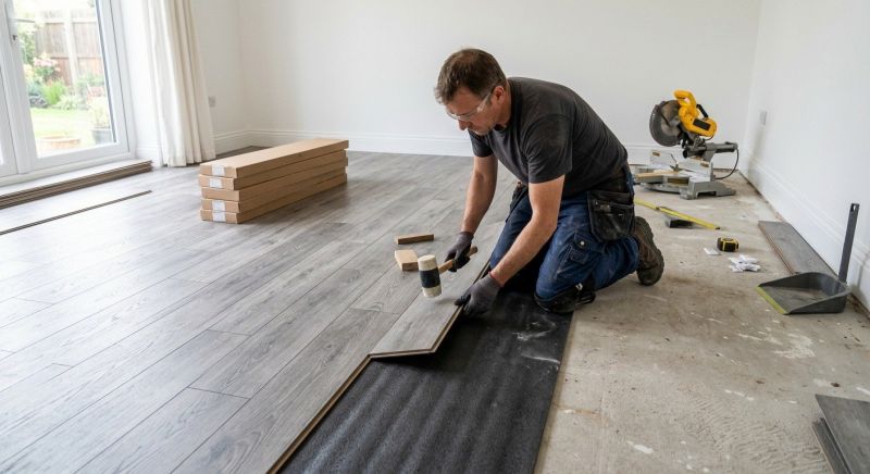 Laminate Floor Remodeling in Zimmerman, MN