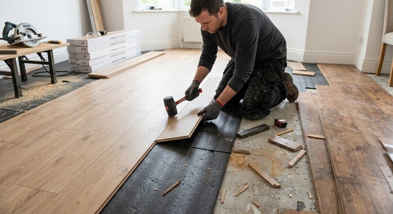 Laminate Floor Replacement in Champlin, MN