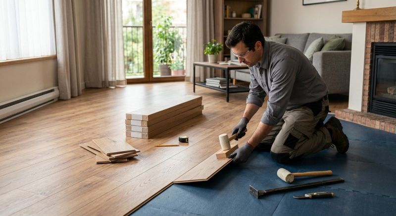 Laminate Floor Replacement in Isanti, MN