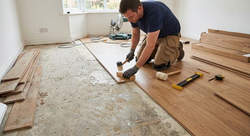 Laminate Floor Replacement in Rogers, MN