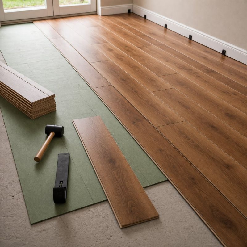 Laminate Flooring Replacement in Zimmerman, MN