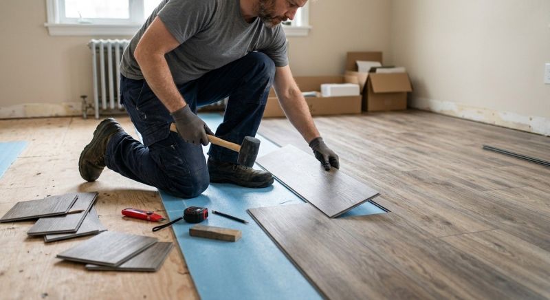 Linoleum Floor Installation in Champlin, MN