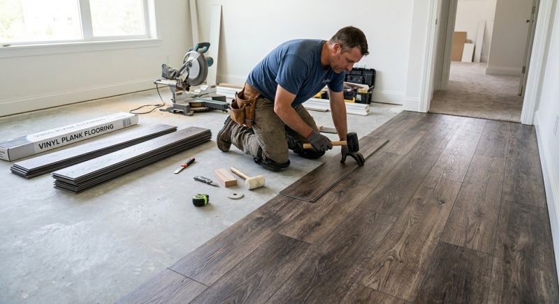 Linoleum Floor Installation in Champlin, MN