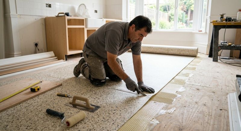 Linoleum Floor Installation in Isanti County, MN