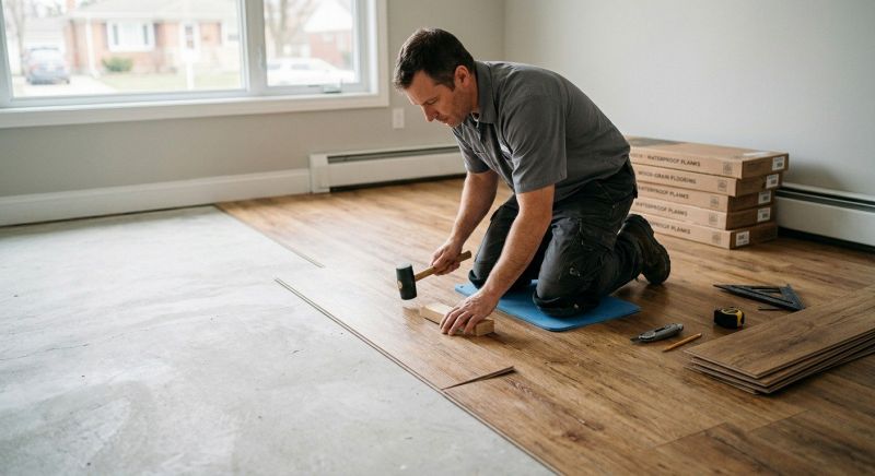 Linoleum Floor Installation in Rogers, MN