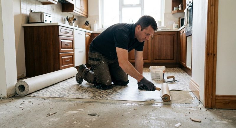 Linoleum Floor Installation in Wright County, MN