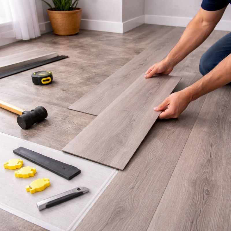 Luxury Vinyl Tile Installation in Buffalo, MN