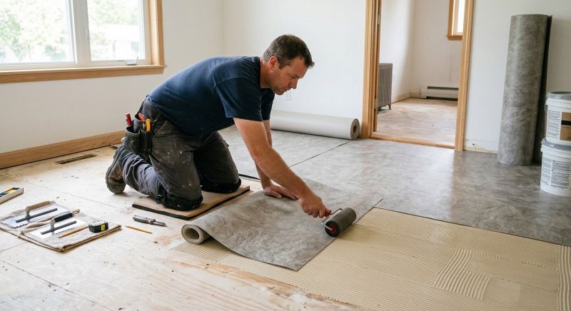 Sheet Vinyl Installation in Big Lake, MN