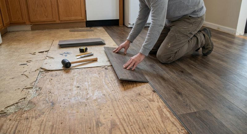 Vinyl Flooring Installation in Osseo, MN