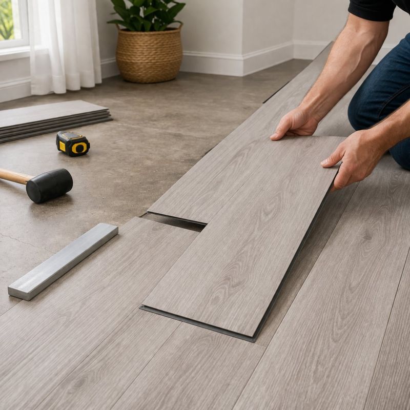 Vinyl Tile Installation in Zimmerman, MN